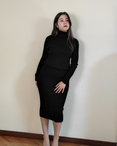 Coordinato vestito maglia