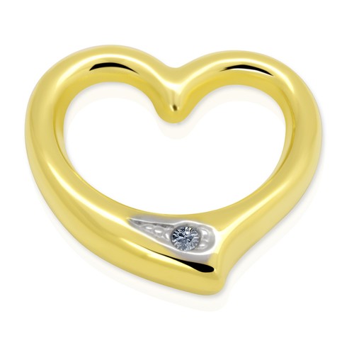 Ciondolo cuore oro 585 - oro,