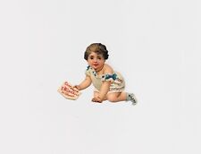 Confetteria Puricelli già Catenacci Milano Figurina animata primi 900. Panettoni