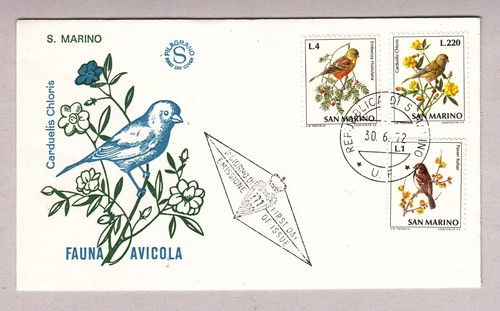 San marino 1972 busta - marino,