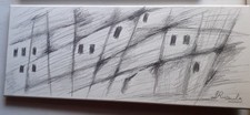 Quadro dipinto 50x20 tela - quadro,