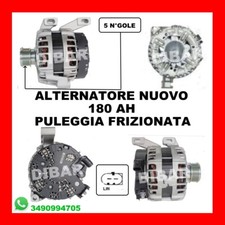 Alternatore nuovo 180ah volvo - 180ah,