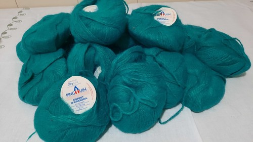 Stock gomitoli lana angora - 39,