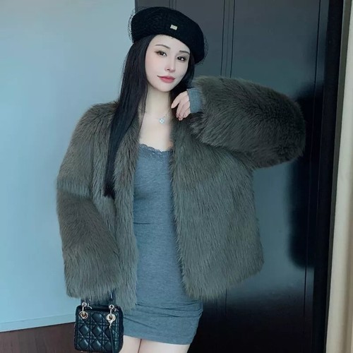 Giacca cappotto pelliccia - giacca,