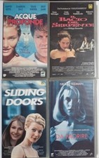 Vhs Da Morire + Sliding Doors + Acque Profonde + Il Bacio Del Serpente Lotto