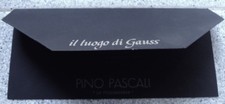 PINO PASCALI "Le pozzanghere" Invito mostra Gall. Il luogo di Gauss, Milano1980