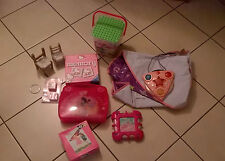 LOTTO 10 GIOCHI BAMBINA: TAPPETO MUSICALE, MEMORY,PUZZLE,PASTELLI ,BRACCIALE  