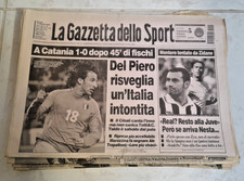LA GAZZETTA  DELLO SPORT ANNATA 2002 LOTTO  9 GIORNALI CON RONALDO CAMPIONE 2002
