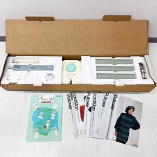 Macchina per maglieria Brother KH-360 con manuale usata, alcune macchie, così com'è