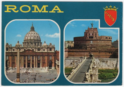 Roma san pietro e castel - roma,
