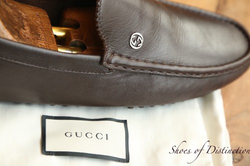 Mocassini gucci pelle - gucci, in