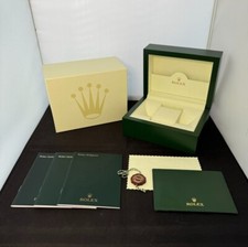 ROLEX Watch Box Case 39137.01 Libretto (2009) di Milgauss 100% Autentico YZ4261