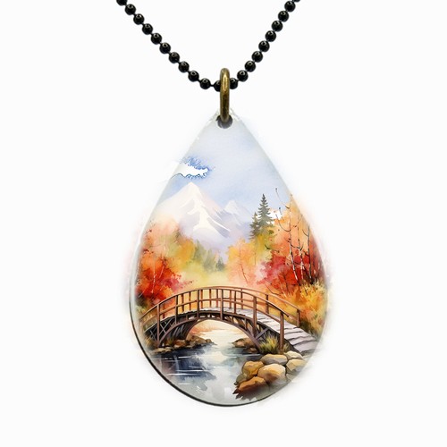 Collana ponte legno - collana,