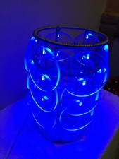 Lampada da tavolo IKEA , moderna, a cerchi luminosi, TYPE BO422, TRUNNA,h 26 cm 