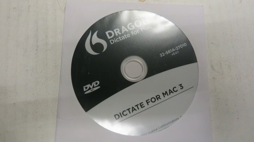 Dragon dictate per mac - 3.0,