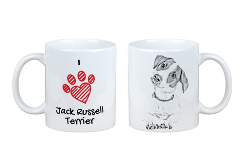 Jack russell terrier tazza - terrier, con