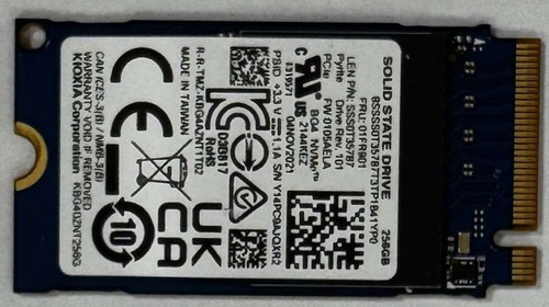 Ssd kioxia kbg40znt256g - ssd,