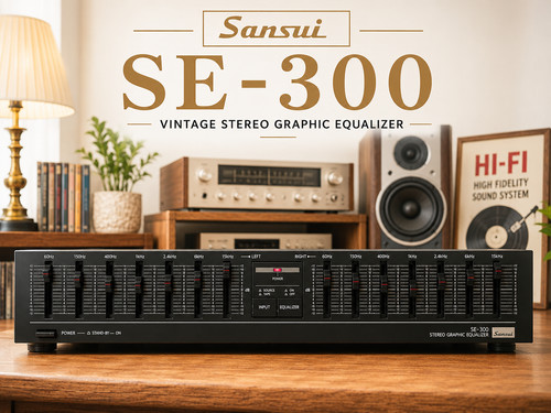 Sansui 300 rare - sansui, se-300