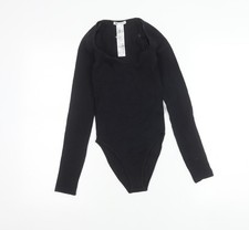 Body donna Zara nero XS manica