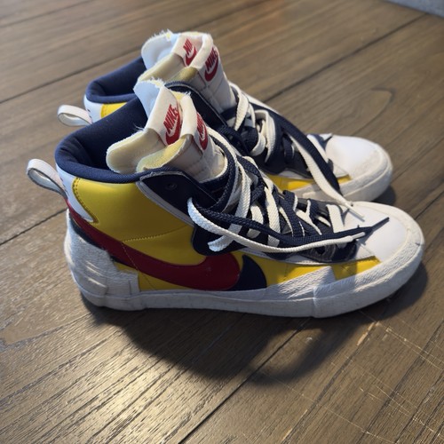 Nike blazer mid - sacai, maize