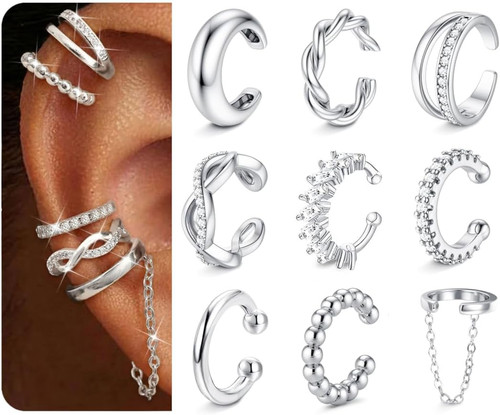 Ear cuff orecchini donna - orecchini,