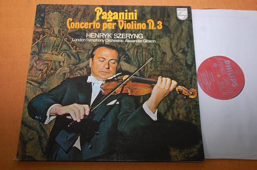 Szeryng gibson paganini violin - szeryng,