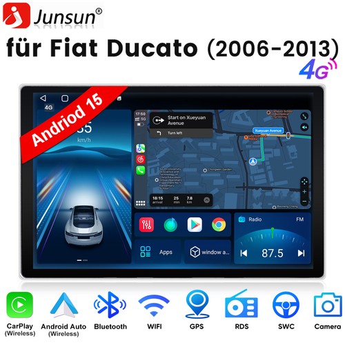 Carplay per fiat ducato - 11.5",