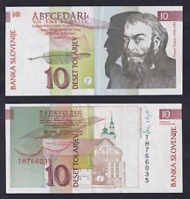 Banconota Slovenia 10 tolarjev 1992 P.-11a SPL++/XF++