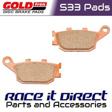 Brake Pads for KAWASAKI VERSYS 650 SE GRAND TOURER ABS 2017 REAR Goldfren S33