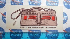 ADESIVO STICKER VINTAGE AUTOCOLLANT AUFKLEBER ORIGINAL IZZI INGROSSO BORSE BARI