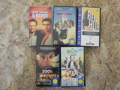 Lotto vhs vintage rare - 5,