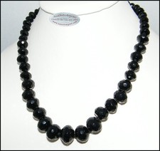 collana donna onice nera