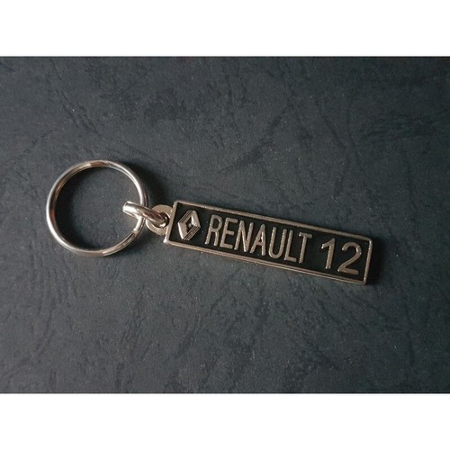 Porte clés plaque renault - renault, 12