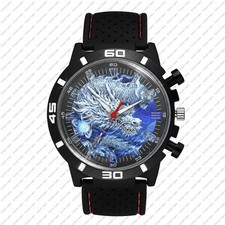 Dragone Cinese Mitologia Raro Gt Stile Sportivo Alla Moda Orologio da Polso