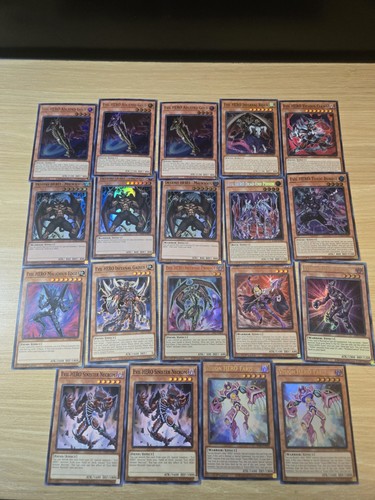 Yugioh complete evil hero - complete,