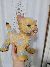 Gatto Pupazzo In Gomma Ledra