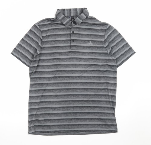 Polo adidas uomo - adidas, grigia