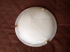 Plafoniera diametro 30 cm , usate ma perfette , colori : rosa, verde, bianca 