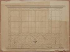 LITOGRAFIA INGENERIA BALCONE CHIUSO CON VETRI SERRA BALCONY MILANO VIA DURINI 20