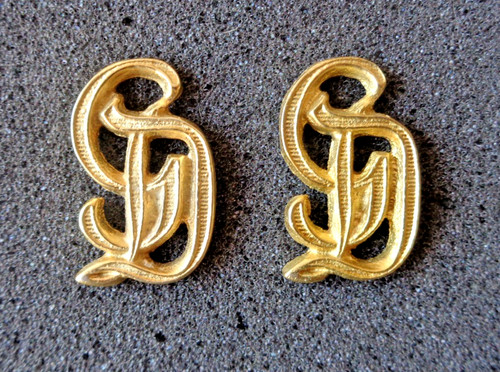 Coppia fregi per mostrine - coppia,