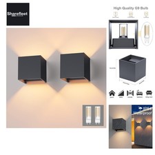 2 Applique da Parete