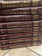 Lotto 8 libri “Enciclopedia Curcio di scienza e tecnica”