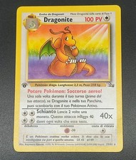 Dragonite 19/62 Pokemon Fossil ITA 1a edizione Rara  [S10]