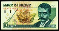 MESSICO. 10 Pesos 1994. 105a