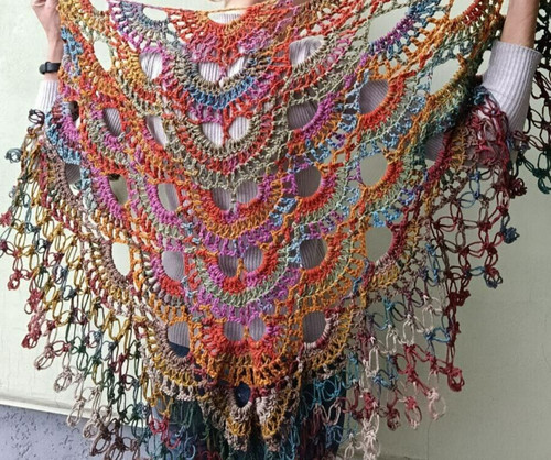 Sciarpa multicolore