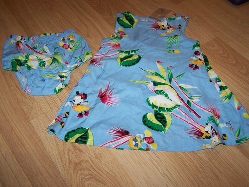 Vestito blu paperino - , hawaiano
