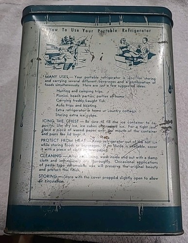 Frigorifero portatile vintage