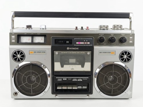 Boombox vintage hitachi - boombox,