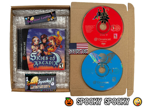 Skies arcadia sega - of,