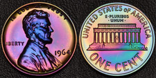 1964 proof lincoln centesimo - 1,